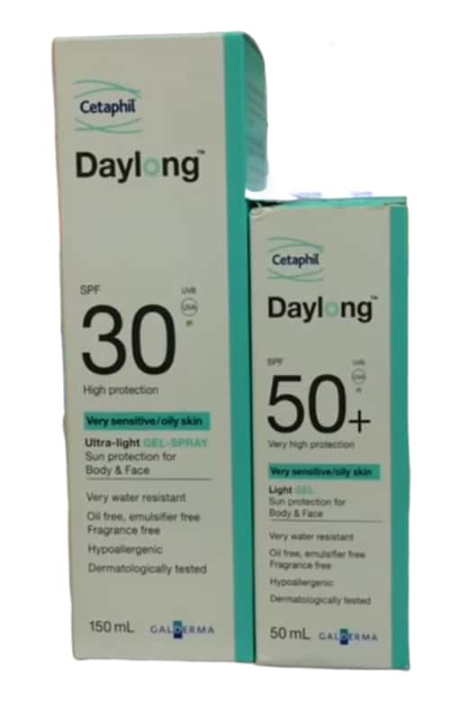 واقي cetaphil daylong +50 للبشرة الدهنية