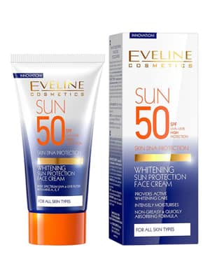 كريم ايفلين whitening sun protection لتفتيح البشرة السمراء