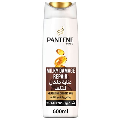 شامبو بانتين pantene pro v milky damage repair للشعر التالف