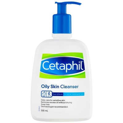 benefits of Cetaphil cleanser for oily skin