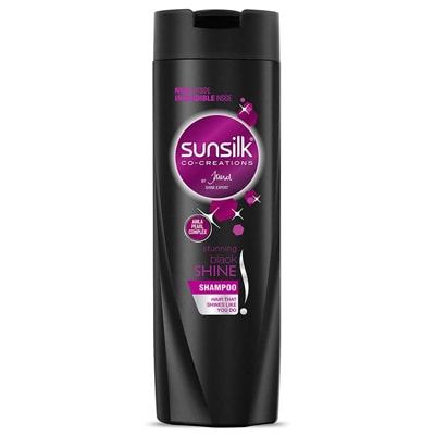 شامبو Sunsilk Stunning Black Shine للشعر الدهني