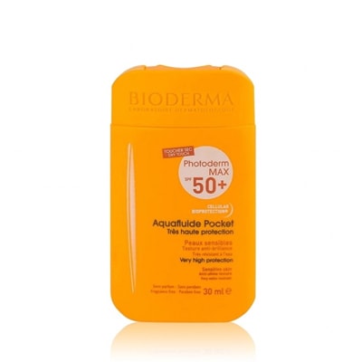 واقي شمس بيوديرما MAX Aquafluide Pocket SPF 50 للرياضيين