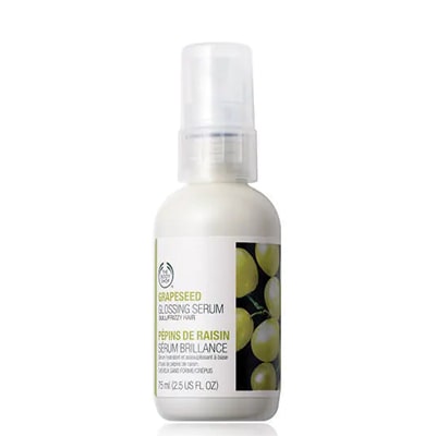 The body shop grapeseed glossing serum