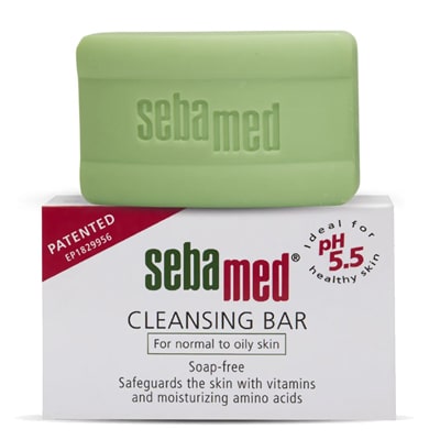 SebaMed Cleansing Bar Soap-Free for Normal to Oily Skin