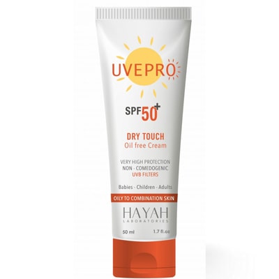 واقي شمس uvepro dry touch من حياة للبشرة المختلطة