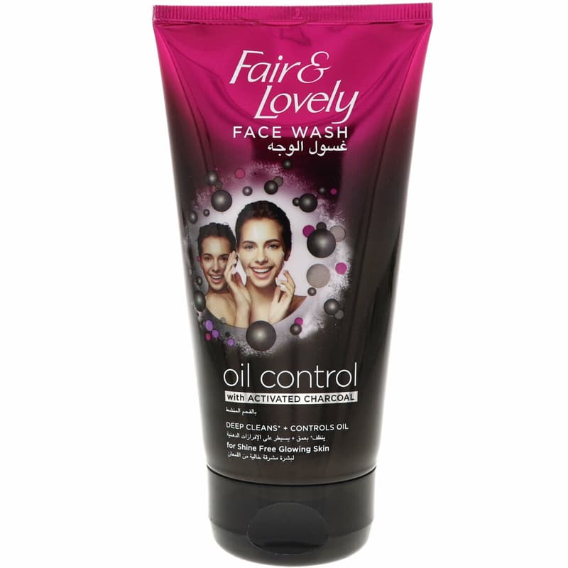 غسول فير اند لفلي بالفحم Fair And Lovely Oil Control Face Wash