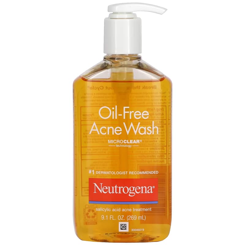 غسول نيتروجينا لحب الشباب Neutrogena Oil Free Acne Face Wash