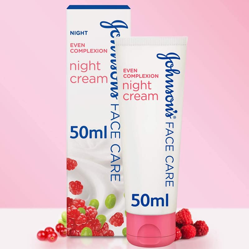 كريم Johnson's Night Cream Even Complexion