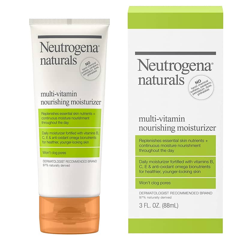 كريم نيتروجينا متعدد الفيتامينات NEUTROGENA NATURALS MULTI-VITAMIN NOURISHING MOISTURIZER