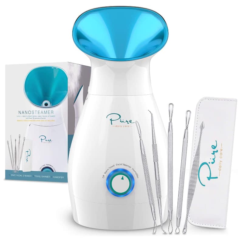 جهاز Pure Daily Care 3-in-1 Nano Ionic Steamer