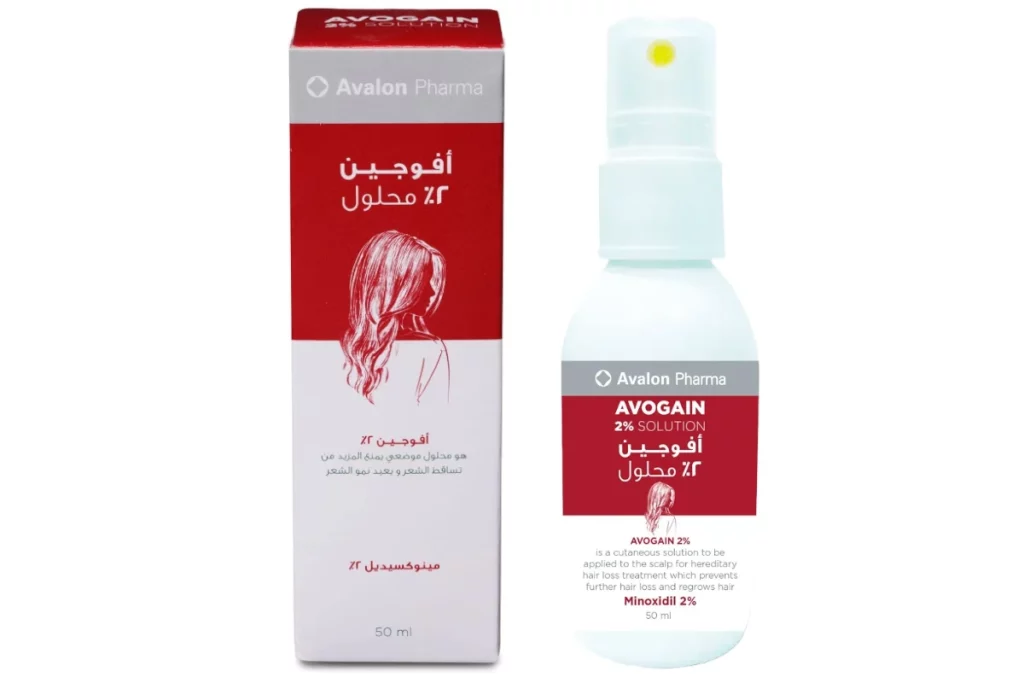 بخاخ الشعر افوجين avogain