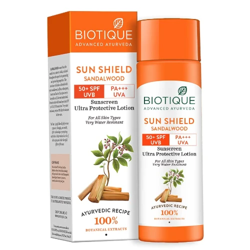 واقي شمس Biotique Bio Sandalwood 50+ SPF