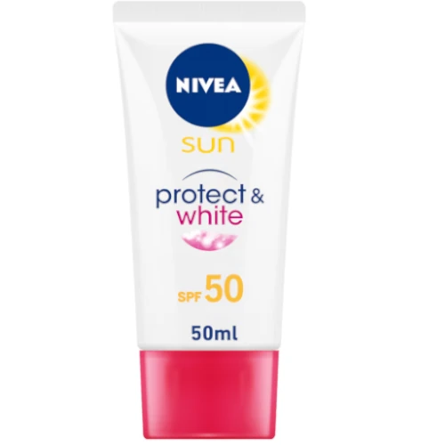 واقي شمس ومبيض nivea sun protect and white SPF 50